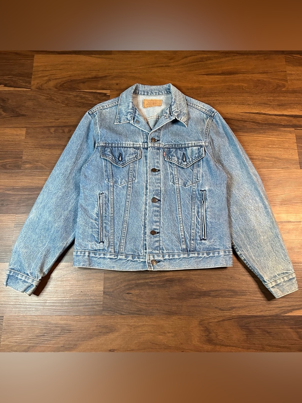 Vintage 1980s Levi's Light Blue Denim Jacket - Classic type 3 Trucker